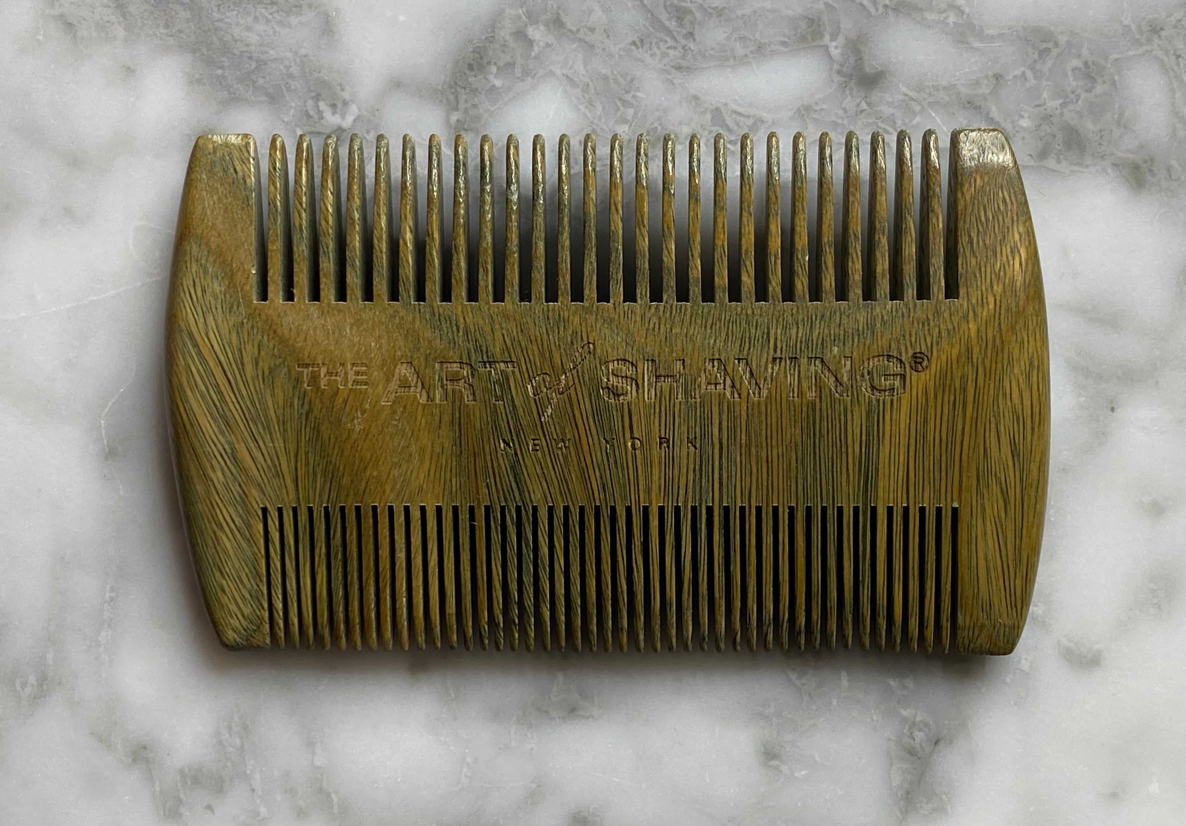 Sandalwood beard comb